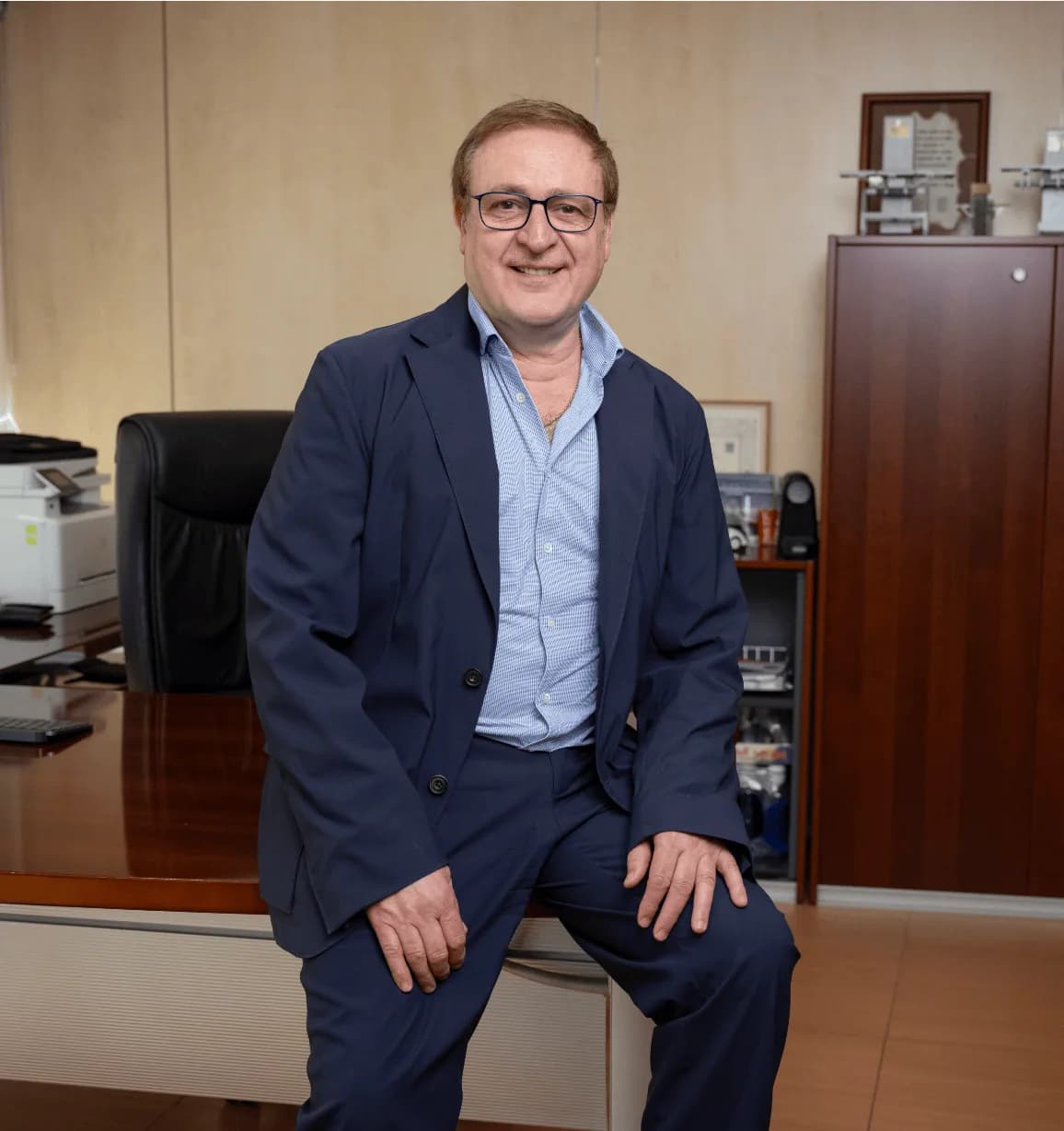 Antônio Montero, CEO da Varpe, no escritório da empresa