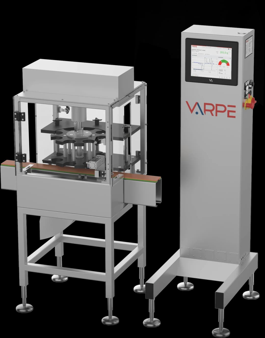 V2000 Rotary — controladora de peso Varpe